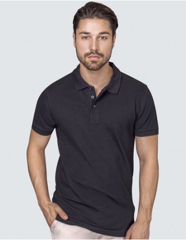 HRM-302-Mens Heavy Stretch Polo